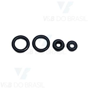 KIT ORING PARA 1 BOTÃO SERINGA TRÍPLICE MODELO NOVO DABI
