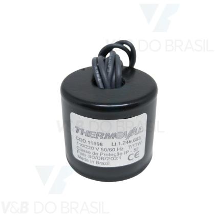 BOBINA SOLENÓIDE 7/17W 110/220V THERMOVAL