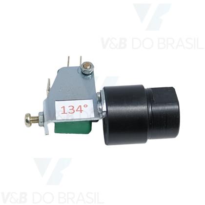 PRESSOSTATO REGULÁVEL 1/4 NPT 16A - 2,1 BAR / 134°C